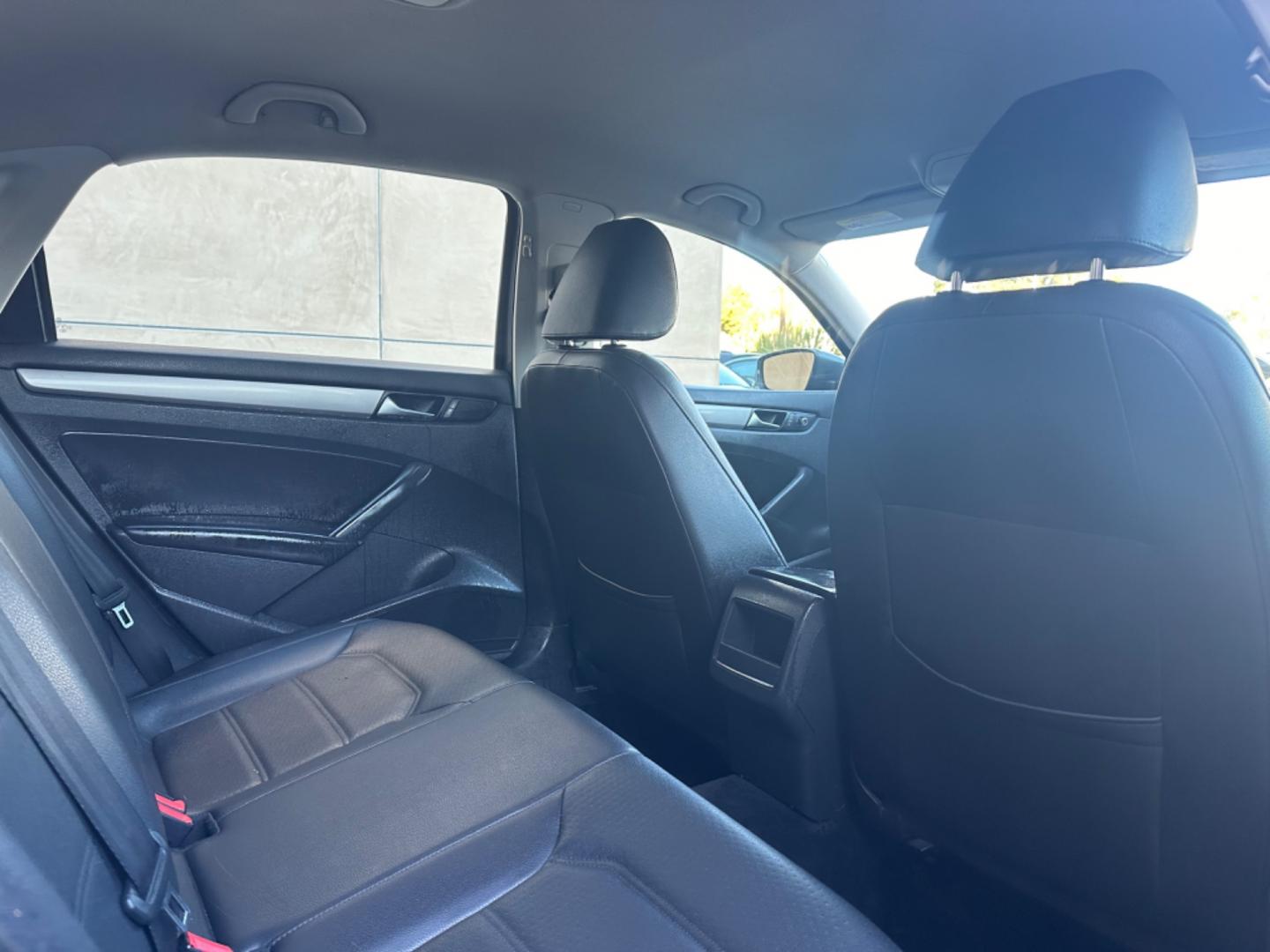 2015 Gray /Black Volkswagen Passat leather (1VWAT7A39FC) with an 4 CYLINDER engine, Automatic transmission, located at 30 S. Berkeley Avenue, Pasadena, CA, 91107, (626) 248-7567, 34.145447, -118.109398 - iscover Refined German Engineering: 2015 VW Passat Wolfsburg Edition - Now at Our Pasadena, CA Dealership Embrace the perfect blend of luxury and performance with the 2015 VW Passat Wolfsburg Edition, available at our BHPH dealership in Pasadena, CA. This exquisite model symbolizes Volkswagen's c - Photo#5